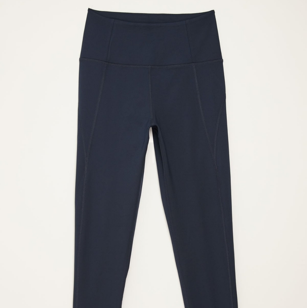 NWT Girlfriend Collective Midnight Blue Compressive High Rise Leggings - Picture 5 of 9